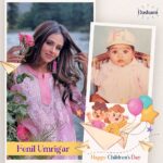Fenil Umrigar Instagram – Her twinkling eyes are doing the magic ever since. @fenil_umrigar 
#happychildrensday #Dashami