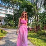 Fenil Umrigar Instagram - Happy in my heart🌸 Wearing : @houseofjamoti Footwear: @anse.sandals Avani+ Khao Lak Resort