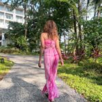 Fenil Umrigar Instagram - Happy in my heart🌸 Wearing : @houseofjamoti Footwear: @anse.sandals Avani+ Khao Lak Resort