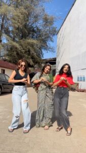 Fenil Umrigar Instagram - International Dance day vibes 💃 

With @fenil_umrigar and @aayushreesangle_ 

Great content shot by @rishi_saxena_official 👏