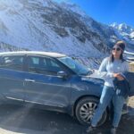 Gayathri Arun Instagram - ❄️❄️ 11th day of our road trip.. 📸 @arunrmenon7 #himachal #vlogger #travelvlog #lifestorieswithgayathriarun #gayathriarun Sisu, Himachal Pradesh