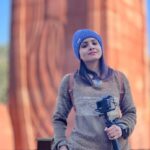 Gayathri Arun Instagram – Good morninggg.. 

#vlogger #travelmode #travelvlog #toutubeindia #goprohero9 #winteroutfit 
📸 @arunrmenon7