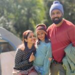 Gayathri Arun Instagram - Somewhere in a corner of nature 🏕 #travelvlog #roadtrip #lifestorieswithgayathriarun #gayathriarun Billing , Himachal , Worlds Second Highest Paragliding Spot !!