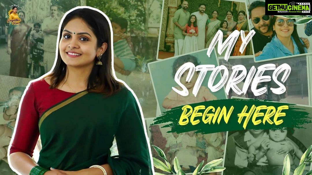 Gayathri Arun Instagram - Hey guys! We all have small stories, funny, happy, disappointing, inspirational, or memorable, that become the narrative of the bigger story of our life. This video is the story of life, and here is where it starts! Join me as I walk you through the story of my life, the journey of learning, unlearning to reaching breakthroughs. Get excited and watch the latest video on my channel - Life Stories with Gayathri Arun! Link in bio