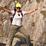 Gayathri Arun Instagram - Those who love adventure watch this episode. #LINKINBIO #lifestorieswithbussy #adventure #trekking #travelmode