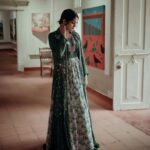 Gayathri Arun Instagram - 🌿She is a force of nature. At her core, all the wildness of the universe. John Mark Green . . Mua @ravishing_box @_sanaah._ Stylist @tessaannkoshy 📸 @rd_stories93 Outfit @zawe.calicut
