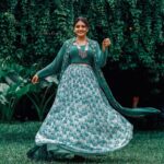 Gayathri Arun Instagram - In the dance of life, She moves to her own music🧚 Mua @ravishing_box @_sanaah._ Stylist @tessaannkoshy 📸 @sumin_s_kumar Outfit @zawe.calicut