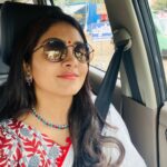 Gayathri Arun Instagram - Shades n Saree 😎❤️