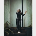 Gayathri Arun Instagram - One is never over-dressed or under-dressed with a Black Dress.. #photoshoot #blackdress
