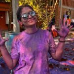 Gayathri Arun Instagram - Bestestestttt holiii everrr.. @natanakairali #holifestival #celebration