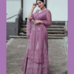 Gayathri Arun Instagram - 🌸Radiant in Rosy Blush Embrace the Subtle Charm of this Pastel Pink Delight🌸 #pastelcolors #pastelpink #workmode #enteammasupera MUA @amal_ajithkumar Stylist: doms.2010 Costume: alankaraboutique Jewellery: adorebypriyanka Photographer: unniharidas43