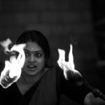 Gayathri Arun Instagram - These photos are the reminder of a truly unforgettable experience, Navarasa Sadhana. A workshop conducted by dearest Guru Venu Ji, which was full of activities designed to help us further our acting skills. It include the lessons on the fundamentals of acting through Navarasas and Vyabhichari Bhavas. The practice sessions, improvisations, the stories of Guruji, and the extremely talented peers - what more could one ask for? The whole process was made even more enjoyable by the amazing atmosphere of the workshop at Natanakairali. Venu G created a warm and welcoming environment, where everyone felt comfortable to express themselves and take risks. Thank you @natanakairali, Venuji, Nirmala teacher, @kapilavenu and all my dear batch mates.. miss u all❤️🙏 📸 @manojparameswaran #NavarasaSadhana #ActingWorkshop #ActingSkills #Theatre #selfevolution #PerformingArts #ActorLife #ActorsLife