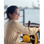 Gayathri Arun Instagram - Steering my ship 🚢😎 #lifejourney #happymorning 📸 @arunrmenon7