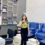 Hamida Khatoon Instagram - ❤️❤️ #hamida #hamidakhatoon #hairstyles #dubai #hairlove #selflove #liger