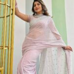Hamida Khatoon Instagram - Caption error Saree : @vedulaswardrobe Jewellery: @navkar_boutique Jewellery PR : @navneeth_bhansali #hamida #hamidakhatoon #saree #jewellery #brahmamudi #starmaa #instagram #photooftheday #infinity #love