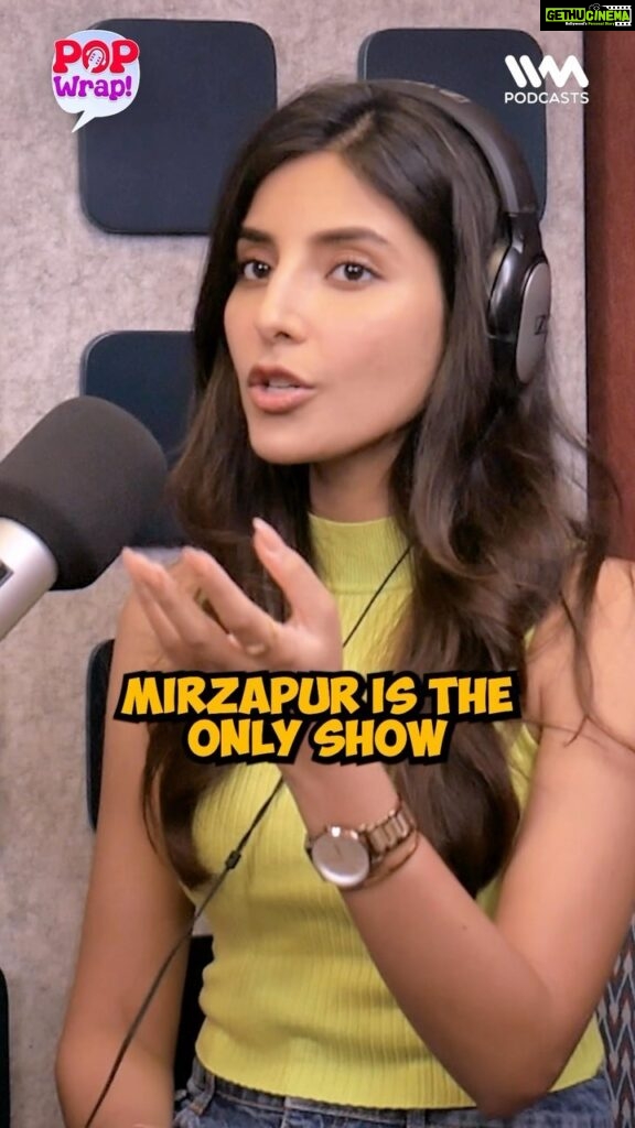 Harshita Gaur Instagram - Kab aa raha hai Mirzapur 3? . . Catch @harshita1210 tell some behind the scene Mirzapur stories on Pop Wrap! Click on the link in bio to tune into the full episode . . #reels #reelitfeelit #actorslife #actor #mirzapur #mirzapur3 #ott #fun #fan #podcast #podcastersofinstagram #podcasting #instagood #instalike #entertainment #bollywood
