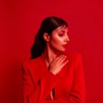 Harshita Gaur Instagram - Throwback to when I was painted red! . . 📸 @shaktismaran 👗 @thejaswi_kotha 💄 @saikrishnabandari