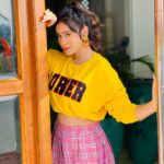 Hiba Nawab Instagram – Standing in the light of your Halo 😇 Mumbai, Maharashtra