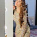 Hiba Nawab Instagram - Party on my mind ✨ Styled by: @ashnaamakhijani @styledbyashna Outfit: @aleta.official Jewellery: @ethnicandaz
