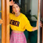 Hiba Nawab Instagram – Standing in the light of your Halo 😇 Mumbai, Maharashtra