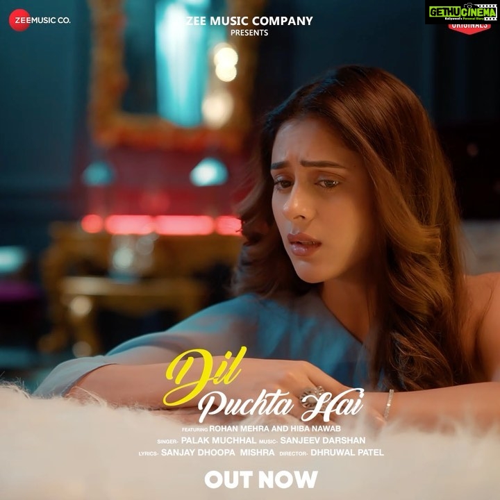 Hiba Nawab Instagram - Witness love in the melodious voice of #PalakMuchhal in #DilPuchtaHai featuring #RohanMehra & #HibaNawab 💖 SONG OUT NOW! Insta #ZeeMusicOriginals @rohanmehraa @hibanawab @palakmuchhal3 #SanjeevDarshan @mishra_dhoopa @dhruwal.patel @jigarmulani @rhythmsanadhya @narendramohanfilms @sanjeevrathod_official @darshanrathod_official @anuragbedii @zeemusiccompany