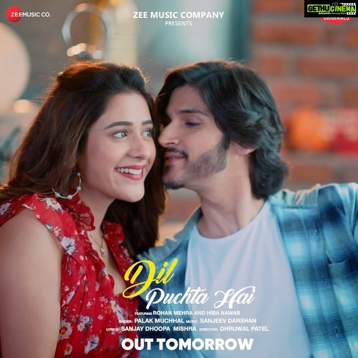 Hiba Nawab Instagram - Experience the rollercoaster ride of love in #PalakMuchhal’s soulful track #DilPuchtaHai featuring #RohanMehra and #HibaNawab 😍 SONG OUT TOMORROW! #ZeeMusicOriginals @rohanmehraa @hibanawab @palakmuchhal3 #SanjeevDarshan @mishra_dhoopa @dhruwal.patel @jigarmulani @rhythmsanadhya @narendramohanfilms @sanjeevrathod_official @darshanrathod_official @anuragbedii @zeemusiccompany