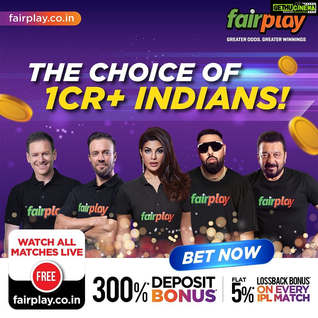 Hiba Nawab Instagram - Use Affiliate Code HIBA300 to get a 300% first and 50% second deposit bonus. Continue earning huge profits this IPL season only with FairPlay, India's best sports betting exchange. ππBet on every IPL match and get an exclusive 5% loss-back bonus. π°π€ Plus, enjoy free live streaming of every match (before TV). πΊπ Don't miss out on the action and make smart bets with FairPlay. π Instant Account Creation with a few clicks! π€300% 1st Deposit Bonus & 50% 2nd deposit bonus with FREE GOLD loyalty status - up to 9% Recharge/Redeposit Bonus lifelong! π°5% lossback bonus on every IPL match. π Best Loyalty Plan β Up to 10% Loyalty bonus. π€ 15% referral bonus across FairPlay & Turnover Bonus as well! π Best Odds in the market. Greater Odds = Greater Winnings! π 24/7 Free Instant Withdrawals β‘Fastest Settlements within 5mins Register today, win everyday π #IPL2023withFairPlay #IPL2023 #IPL #Cricket #T20 #T20cricket #FairPlay #Cricketbetting #Betting #Cricketlovers #Betandwin #IPL2023Live #IPL2023Season #IPL2023Matches #CricketBettingTips #CricketBetWinRepeat #BetOnCricket #Bettingtips #cricketlivebetting #cricketbettingonline #onlinecricketbetting