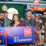 Honey Rose Instagram - myG Future Mannarkkad inauguration moments. #myG #myGFuture #Mannarkkad #myGFutureMannarkkad #homeappliances #kitchenappliances #sale #deals #discounts