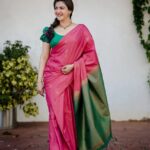 Honey Rose Instagram - Happy Ugadi ❤️ Photography @vyshnavphotography Mua @sreshtamakeup Costume @marianonlineboutique @tanith_design Accessories @anokhi_priyakishore