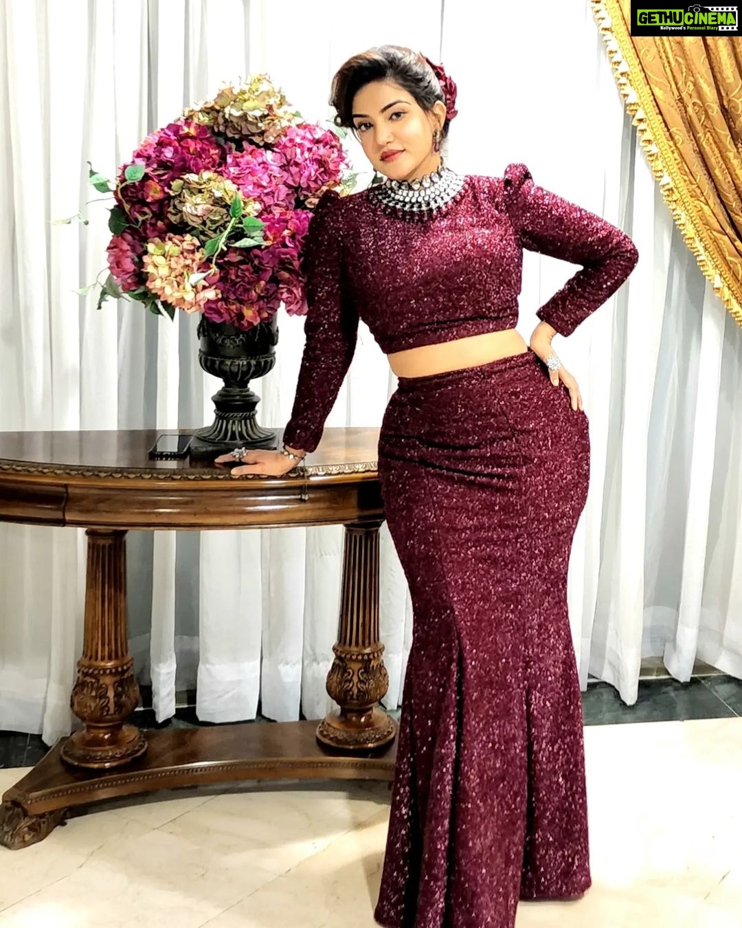 Honey Rose Instagram - Mua @sreshtamakeup Costume @doja_design_story Accessories @anokhi_priyakishore