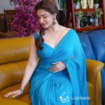 Honey Rose Instagram - Photography @akvmediaproductions Mua @sreshtamakeup Costume @tanith_design Accessories @anokhi_priyakishore