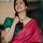 Honey Rose Instagram - Happy Ugadi ❤️ Photography @vyshnavphotography Mua @sreshtamakeup Costume @marianonlineboutique @tanith_design Accessories @anokhi_priyakishore