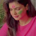 Ihana Dhillon Instagram - Colour is a power which directly influences the soul. 💓 #happyholi #2023