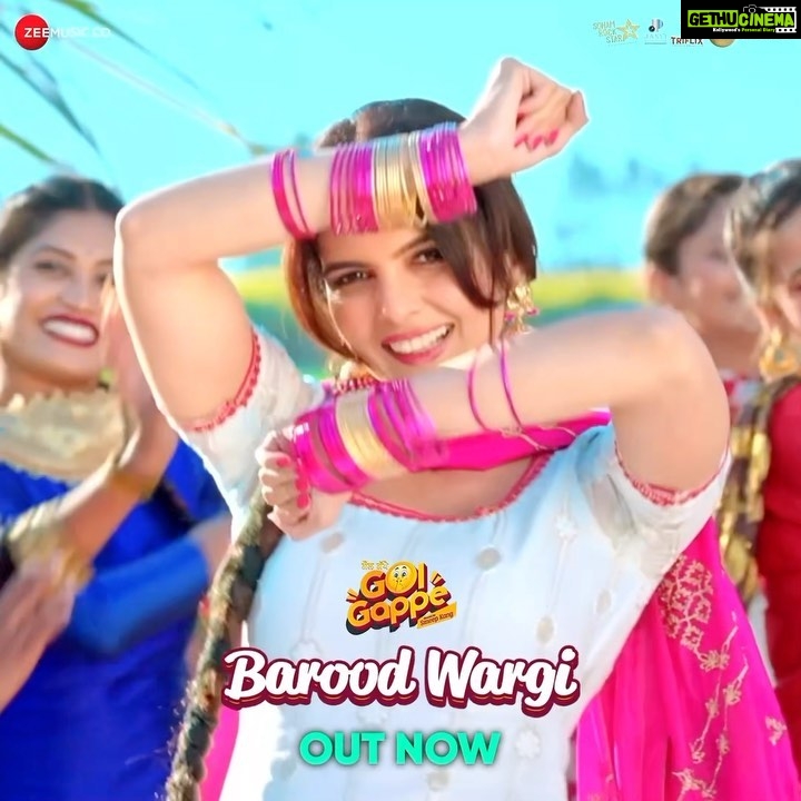 Ihana Dhillon Instagram - Along with Jaggi and Pali, all we want to say to Roopi and Neetu is, “Ankh Teri Billo Tekhi Talwaar Ni” ☺️🎶💥 Tune into #BaroodWargi on YouTube now! #GolGappe in cinemas on 17th February 2023. @zeestudiosofficial @binnudhillons @rajatbedi24 @bnsharma_official @missdhillon @smeepkang @ihanadhillon @dilawar.sidhu @sukhbirrandhawa1 @rajuverma_writer @vikass.agarwal #TriflixEntertainmentLLP @sohamrockstrent @janvi.productions @zeemusiccompany