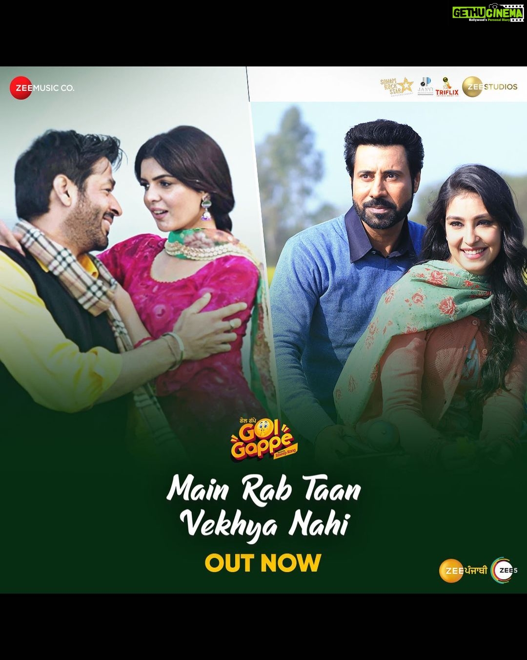Ihana Dhillon Instagram - #MainRabTaanVekhyaNahi is here to make you experience the flavours of love! Song out now! Link in bio #GolGappe in theatres on 17th February 2023! @zeestudiosofficial @binnudhillons @rajatbedi24 @bnsharma_official @missdhillon @smeepkang @ihanadhillon @dilawar.sidhu @gurmeetsinghhofficial @mannatnoormusic #TriflixEntertainmentLLP @sohamrockstrent @janviproductions @zeemusiccompany