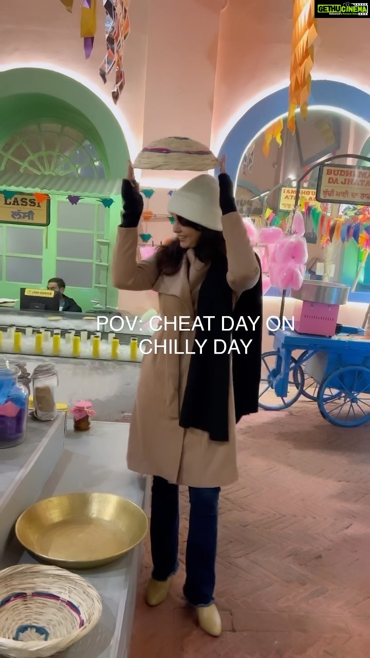 Ihana Dhillon Instagram - For people who had warm memories , winter is never cold for them 😜 Small glimpse to my short trip @rangpunjabofficial 😍 What a experience from auto ride to having cheat meal in this lovely weather 😜🥰 #amritsar #punjab #winters #cheatmeal #instagood #instagram #pov #povreels #love #ihanadhillon