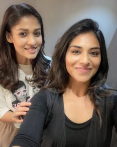 Indhuja Ravichandran Instagram - Happiest birthday to the most genuine and strongest persona I know…! 
Wishing you eternal happiness & love on this special birthday of yours ❤️

#happybirthdaynayanthara #ladysuperstar