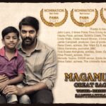 Indhuja Ravichandran Instagram - I feel grateful to be nominated in the prestigious film festival of Paris art and movie awards ! My first nomination for magamuni. Credit belongs to my director @santhakumar_dir for taking me to the table of world cinema 😊🙏 #magamuni