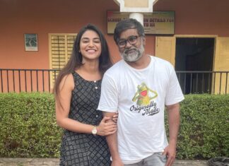 Indhuja Ravichandran Instagram - The Kid In Me Will Always Be Pumped Everytime I Think About Having Worked With My Absolute Favorite @selvaraghavan sir Thank you so much for the experience sir…. Respect forever 🙏 #naanevaruven #dhanush #vcreations #yuvan