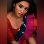 Indhuja Ravichandran Instagram - "DO NOT WAIT TO STRIKE TILL THE IRON IS HOT BUT MAKE IT HOT BY STRIKING.”💫 Photography @soozanapvan Hair & Make up @renuka_mua Styling @beingroofa Outfit @colorsandmirrors Studio: @studio24chennai