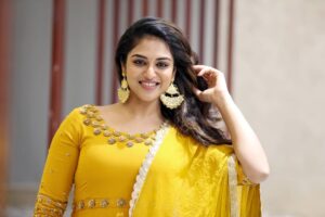 Indhuja Ravichandran Instagram - Clicks @arunprasath_photography 
Costumes @adhiktha_by_sn