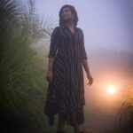 Indhuja Ravichandran Instagram - I'm just delighted to be living, to be able to have a simple conversation, to feel a ray of sunlight on my skin and listen to the breeze move through the leaves of a tree... #kuttikanam #godsowncountry PC: @cinematographer_gautham