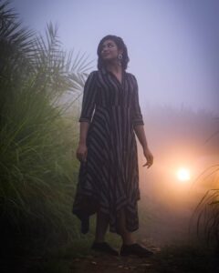 Indhuja Ravichandran Instagram - I'm just delighted to be living, to be able to have a simple conversation, to feel a ray of sunlight on my skin and listen to the breeze move through the leaves of a tree... #kuttikanam #godsowncountry PC: @cinematographer_gautham