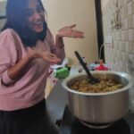 Indhuja Ravichandran Instagram - #briyani Made by me.. #sundayfunday #familytime #selfcooking