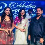 Indhuja Ravichandran Instagram - Had a wonderful fun night with @swayam_06 @athulyaofficial @gjpradeepkumar @onlynikil @aishwarya4547 in #TridentArt25thYearCelebration💃 My hearty wishes to Trident Ravindran sir.,