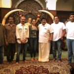 Indhuja Ravichandran Instagram - Lunch time with 60 Vayadhu Maaniram team at Legend Shivaji Sir's House. #annaiillam #PrabhuSir #fatherlove #tastyfood #cheatdiet #lovlyfamily #vettukuthu 😇