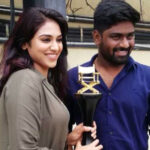 Indhuja Ravichandran Instagram - #KAMBALIPOOCHI short film won 2nd in #moviebuff !!! Happy to be a part of it 😊 all credits to the very talented @vg_bala !!! Wish to see u in the director seat soon 👍 tnq #suriya sir for the genuine initiative !!!!