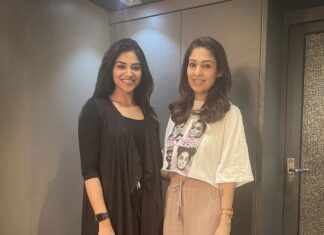 Indhuja Ravichandran Instagram - Happiest birthday to the most genuine and strongest persona I know…! Wishing you eternal happiness & love on this special birthday of yours ❤️ #happybirthdaynayanthara #ladysuperstar