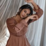 Indhuja Ravichandran Instagram - She never made sense but neither does love 🤎 Shot By @irst_photography