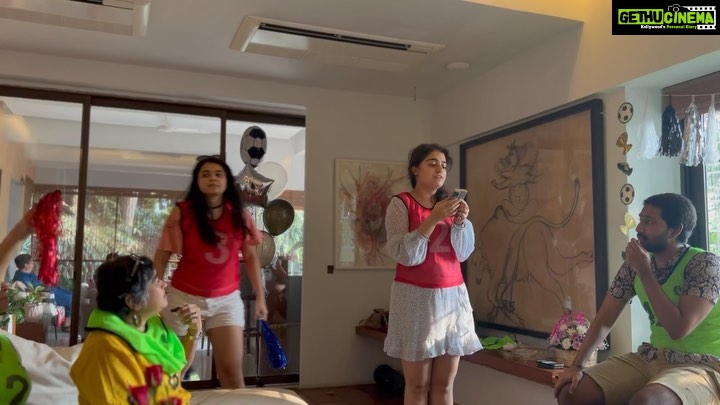 Ira Khan Instagram - You guys are my Ted Lasso, Coach Beard, Keeley, Rebecca, Higgins, Diamond Dogs, Jamie, Roy, DANNI, Sam, Isaac, RICHMOND!! 🥰🥰🥰🥰 Yes we had a Ted Lasso trivia. Yes I won.